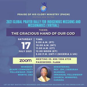 Global Prayer Rally - 2021